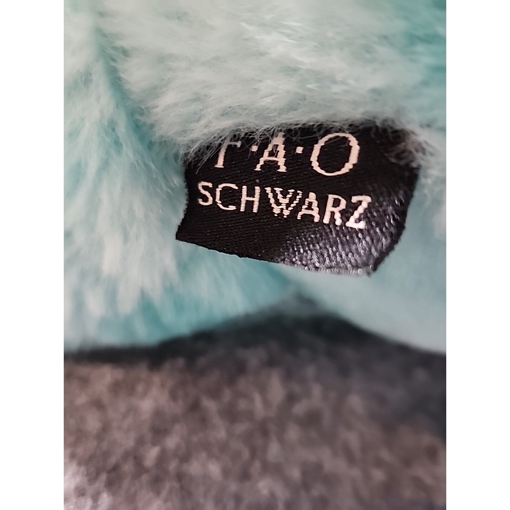 FAO SCHWARZ Dragon Lights Up & Growls Plush Toy Stuffed Animal Glows Blue 13" - Picture 6 of 8